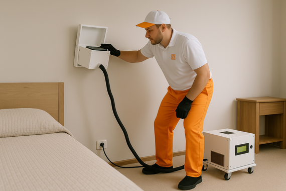 Обработка спальни