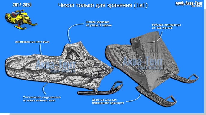 Чехол для снегохода