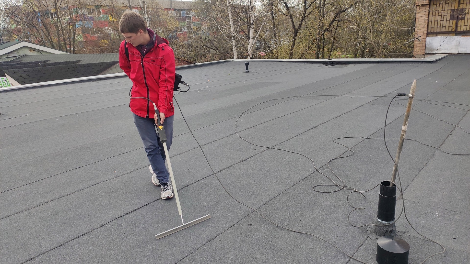 поиск протечек  изотестом  русстрой