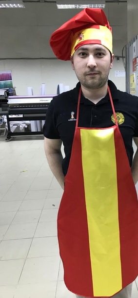 Пошив одежды для кухни с логотипом 