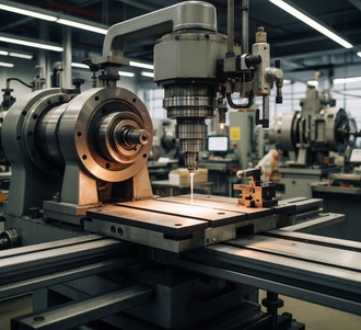 Станок в производственном помещении