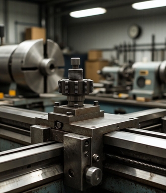 Обработка детали на станке