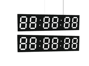 Светодиодное табло для хоккея 135х85_15х4_10х25S128х16