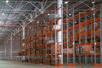 Фронтальные паллетные стеллажи