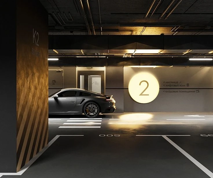 ЖК «Левшинский-7» - паркинг