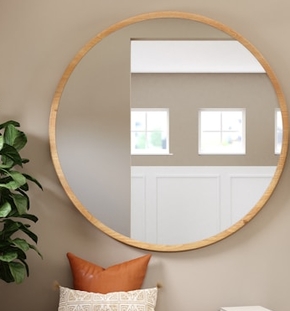 увеличить пространство с помощью зеркала