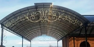 Кованные навесы