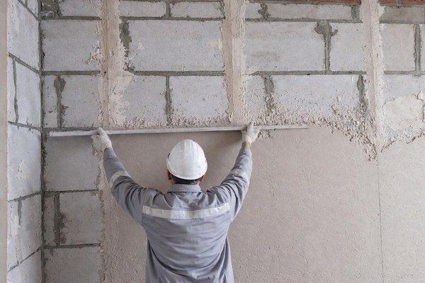 экономия расхода штукатурки