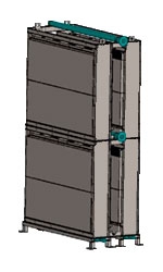 Плоскокерамические мембранные блоки 100/200 кв.м.