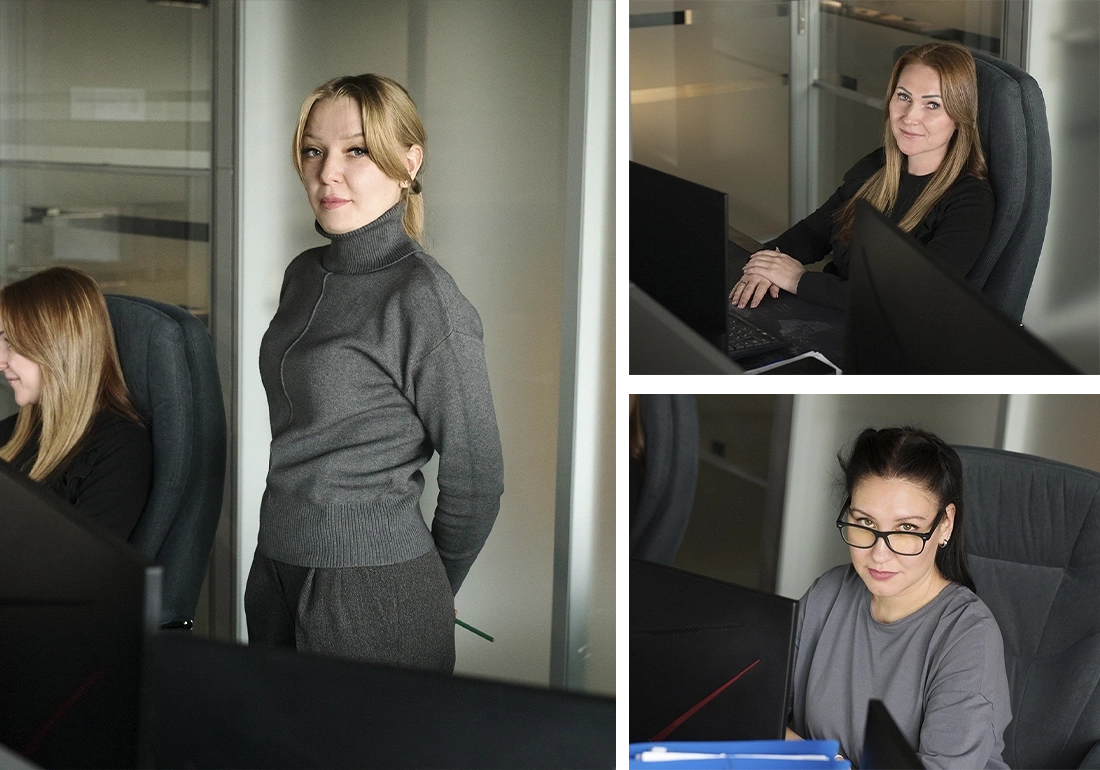 Наши бухгалтеры в офисе